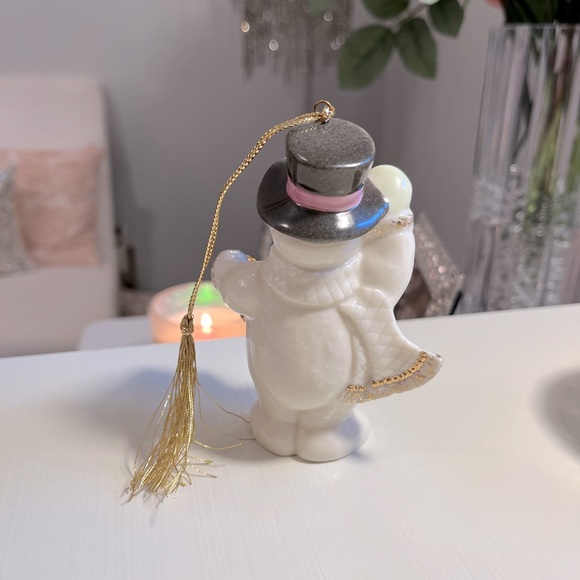 ⛄️Vintage 1998 Lenox Snowman Annual Ornament.”A Frosty Morning”. Excellent Cond. - Picture 3 of 5